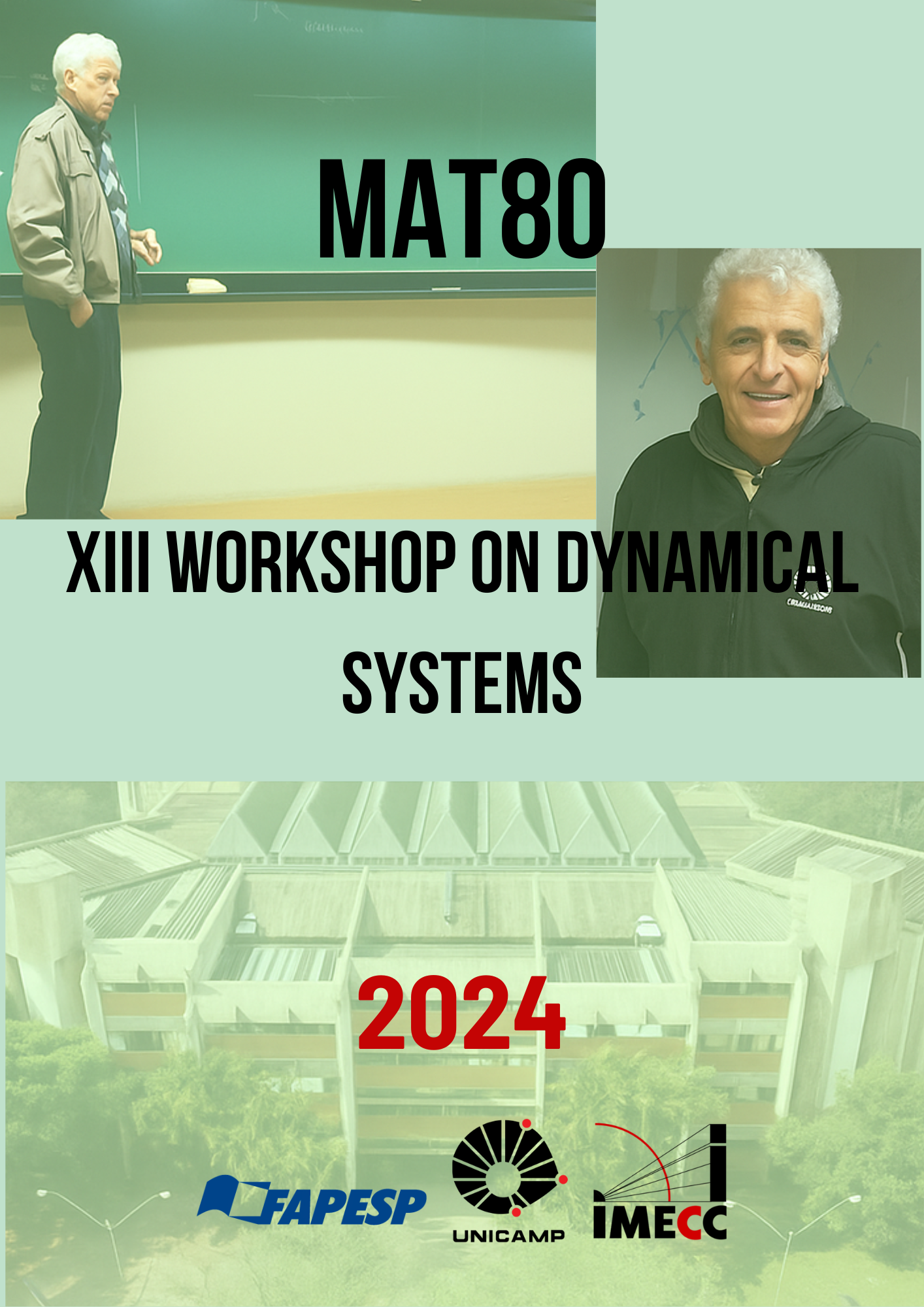 Capa:Anais do XIII Workshop on Dynamical Systems, 25 de novembro à 29 de novembro de 2024