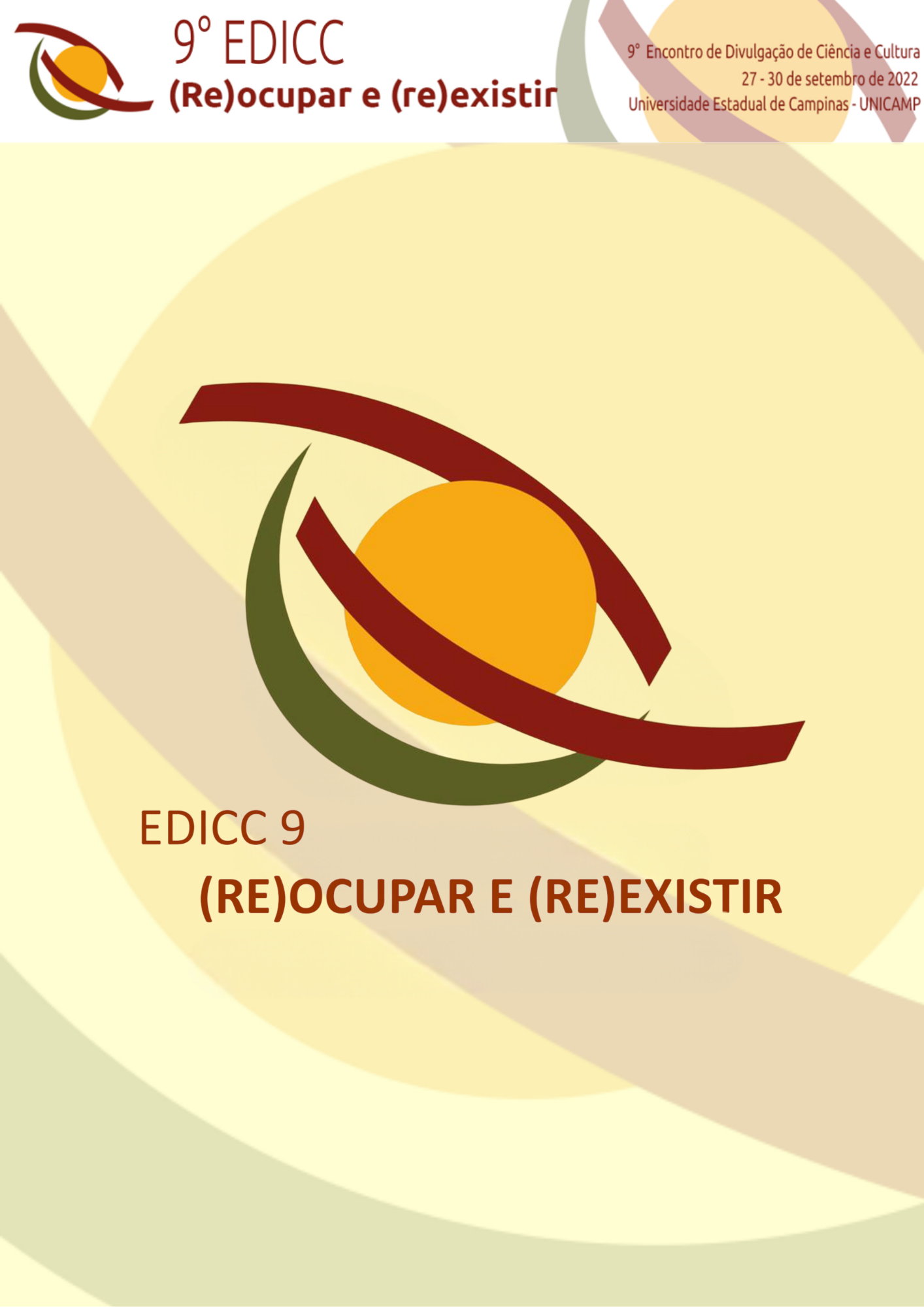 Anais do 9° Encontro de Divulgação de Ciência e Cultura, 27 a 30 de setembro de 2022 Capa:Anais do 9° Encontro de Divulgação de Ciência e Cultura, 27 a 30 de setembro de 2022